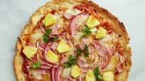Gluten-Free Pineapple and Ham Pizza Gluten-Free Pineapple and Ham Pizza