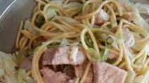 Filipino Spaghetti with Pork and Cabbage Filipino Spaghetti with Pork and Cabbage