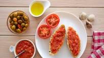 Tostas de tomate y aceite de oliva Tostas de tomate y aceite de oliva