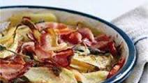 Upside-down bacon hotpot Upside-down bacon hotpot