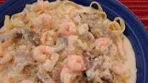 Mushroom Shrimp Alfredo Pasta Mushroom Shrimp Alfredo Pasta