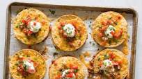 Double-Decker Beef and Bean Tostadas Double-Decker Beef and Bean Tostadas