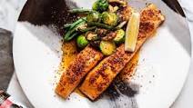 Japanese Style BBQ Grilled Salmon—Sake Shioyake Japanese Style BBQ Grilled Salmon—Sake Shioyake