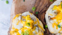 Mini Breakfast Pizzas Mini Breakfast Pizzas