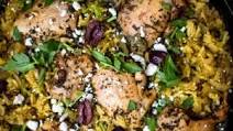 One Pot Mediterranean Chicken and Rice One Pot Mediterranean Chicken and Rice