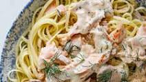 Creamy salmon pasta Creamy salmon pasta