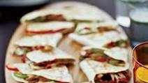 Pulled Pork and Goat Cheese Quesadillas Pulled Pork and Goat Cheese Quesadillas