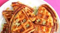 Bacon, Cheese, and Scallion Waffles Recipe Bacon, Cheese, and Scallion Waffles Recipe