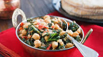 Curried Chickpeas and Kale Curried Chickpeas and Kale