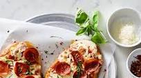 Turkey Pepperoni Pizzas with Two-Ingredient Dough Turkey Pepperoni Pizzas with Two-Ingredient Dough