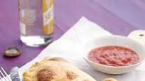 Three-Cheese Calzones Three-Cheese Calzones