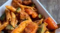 Cajun Sausage Pasta Bake Cajun Sausage Pasta Bake
