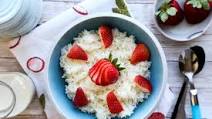 Rice Cooker Thai Strawberry Sticky Rice Rice Cooker Thai Strawberry Sticky Rice