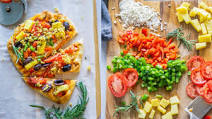 Easy Naan Pizza Easy Naan Pizza
