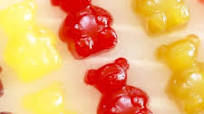 Homemade Strawberry Gummy Bears (all natural sugars) Homemade Strawberry Gummy Bears (all natural sugars)