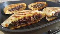 Arayes - Pita Stuffed With Meat Arayes - Pita Stuffed With Meat
