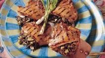Grilled Wild Rice-Stuffed Pork Chops Grilled Wild Rice-Stuffed Pork Chops