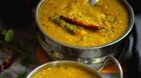 Pressure Cooker Sambar With Masoor dal Pressure Cooker Sambar With Masoor dal