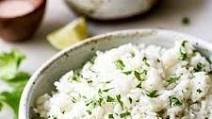 CILANTRO LIME RICE CILANTRO LIME RICE