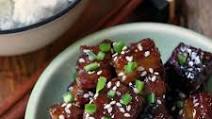 Teriyaki Glazed Pork Belly Recipe with Jasmine Rice