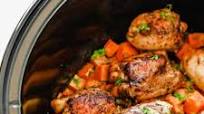 Slow Cooker Chicken and Sweet Potato (Meal Prep) Slow Cooker Chicken and Sweet Potato (Meal Prep)
