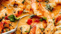 THAI-INSPIRED CREAMY COCONUT SHRIMP THAI-INSPIRED CREAMY COCONUT SHRIMP