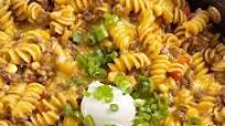 BBQ Beef Pasta Skillet BBQ Beef Pasta Skillet