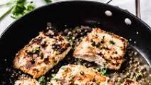 Salmon Piccata Salmon Piccata