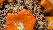 Ghapama- Stuffed, baked Pumpkin Ghapama- Stuffed, baked Pumpkin