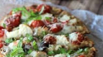 Grilled Chicken Margherita Pizza Grilled Chicken Margherita Pizza