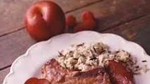 Raspberry-Plum Pork Chops Raspberry-Plum Pork Chops