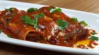 Enchiladas rojas placeras. Receta mexicana fácil Enchiladas rojas placeras. Receta mexicana fácil