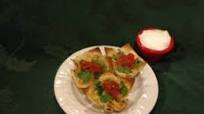 Mini Chicken Tostada Cups Mini Chicken Tostada Cups