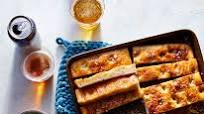 Sheet Pan Pretzel Focaccia with Cheese Sauce Sheet Pan Pretzel Focaccia with Cheese Sauce