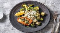 Sage and Browned Butter Pork Chops with Roasted Broccoli and Citrusy Potato Salad Sage and Browned Butter Pork Chops with Roasted Broccoli and Citrusy Potato Salad