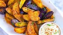 Roasted Fingerling Potatoes with Craveable Sauce Roasted Fingerling Potatoes with Craveable Sauce