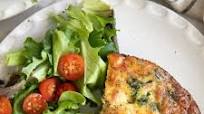 Crustless Spinach Quiche Crustless Spinach Quiche