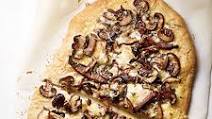 Wild Mushroom Pizza with Truffle Oil Wild Mushroom Pizza with Truffle Oil