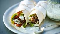 Tandoori lamb wrap Tandoori lamb wrap