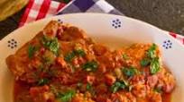 Chicken Thighs With Pancetta & Tomatoes Chicken Thighs With Pancetta & Tomatoes
