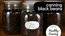 Canning black beans Canning black beans