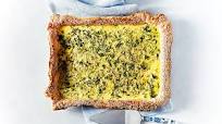 Spinach-and-Cheddar Slab Quiche Spinach-and-Cheddar Slab Quiche