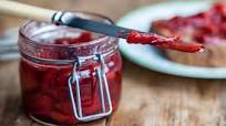 No-cook strawberry jam No-cook strawberry jam