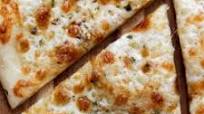 Thin Crust Two-Cheese White Pizza Thin Crust Two-Cheese White Pizza