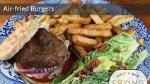 Air-fried Burgers Air-fried Burgers