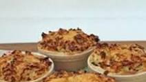 Pork & Leek Pies With Cheddar Mash Pork & Leek Pies With Cheddar Mash