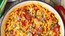One-Pot Pizza Pasta Skillet One-Pot Pizza Pasta Skillet