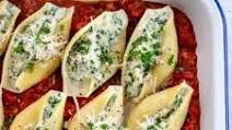 Stuffed Shells with Spinach Stuffed Shells with Spinach