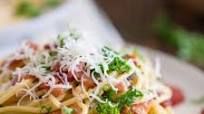 Creamy Bacon Spaghetti Pasta Carbonara Creamy Bacon Spaghetti Pasta Carbonara