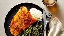 Air Fryer Southern Style Catfish With Green Beans Air Fryer Southern Style Catfish With Green Beans